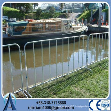 Pedestrian Hot Dipped Galvanized Crowd Control Barrier